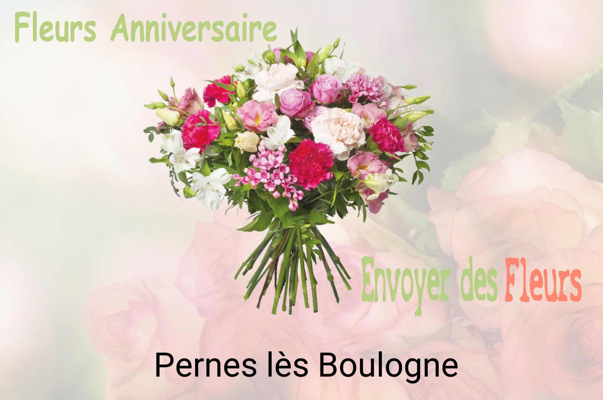 Bouquet de fleurs d’anniversaire livré à Pernes-lès-Boulogne